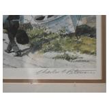 Charles Peterson Watercolor Print (Americana), "Ephraim Summer"