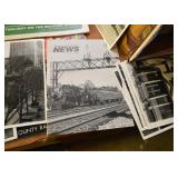 Books, Magazines, Photos, Booklets, Pamphlets, Ephemera (on the topic of Trains, Cars & Photography)