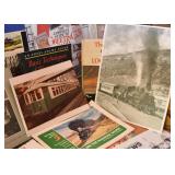 Books, Magazines, Photos, Booklets, Pamphlets, Ephemera (on the topic of Trains, Cars & Photography)