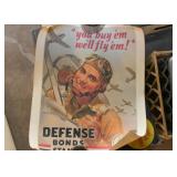 Defense Bonds Poster