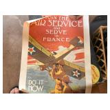 Air Service in France Poster