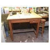 Drafting Table & Stool