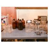 Chemistry Bottles, Beakers, Etc.