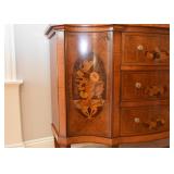 Beautiful Inlaid Marquetry Burl Wood Sideboard / Credenza