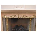 Brass Fireplace Screen
