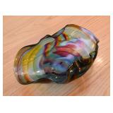 Art Glass Centerpiece Bowl