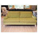 Cheerful Contemporary Sofa with Nailhead Trim