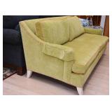 Cheerful Contemporary Sofa with Nailhead Trim