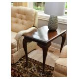 Queen Anne Style End Table with Drawer