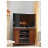 Entertainment Cabinet, LG Flat Screen TV, Electronics