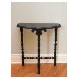 3-Legged Turned Wood Accent Table
