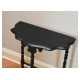 3-Legged Turned Wood Accent Table