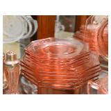 Pink Depression Glass 