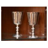 Silver Plate Goblets
