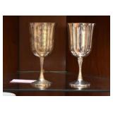 Silver Plate Goblets