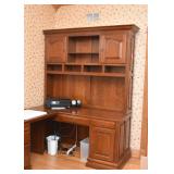 Corner Office Desk with Hutch