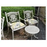 2 More Matching Armchairs & Side Table