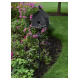 Metal Birdhouse with Stake