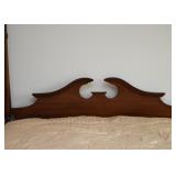 Queen Size 4 Poster Bed (bed also comes with a canopy, not shown)