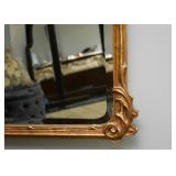 Ornate Gold Framed Wall Mirror 