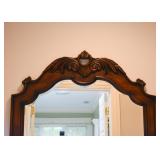 Large Wood Framed Floor Mirror