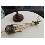 Hot Air Balloon Art Glass Mobile