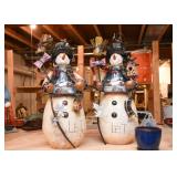 Christmas Decor - Snowman Figures
