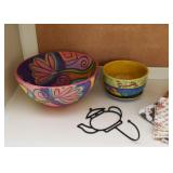 Ceramic Bowls, Teapot Wall Hook