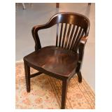 Vintage Wood Desk Chair