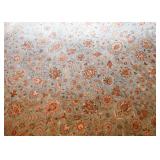 Large Area Rug (Beige & Light Blue)