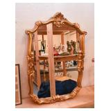 Gold Framed Wall Mirror