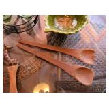 Teak Salad Servers