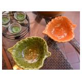 Leaf Shaped Bowls