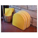 Yellow Patio Chair Cushions