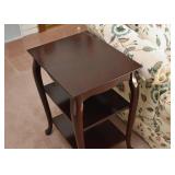 Traditional 3-Tiered End Table