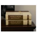 Vintage World Book Dictionary Set