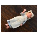 Vintage Dollhouse / Miniature Dolls (Red Cross)