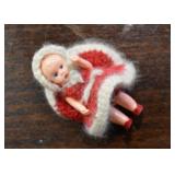 Vintage Dollhouse / Miniature Dolls 