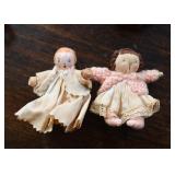 Vintage Dollhouse / Miniature Dolls 