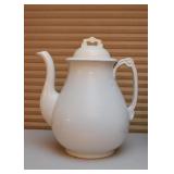 White Ironstone Teapot (Burgess & Goddard)