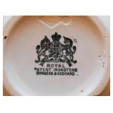 White Ironstone Teapot (Burgess & Goddard)