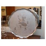 Sweet Aluminum Serving Tray