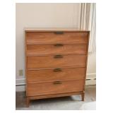 MCM Highboy Chest of Drawers / Dresser by John M. Smyth Co.