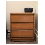 MCM 3-Drawer Nightstand by Kroehler Furniture