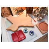 Texas Shaped Cutting  Board