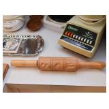 Springerle Wood Rolling Pin / Cookie Cutter