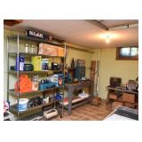 Metro Utility Shelving, Work Bench, Workshop, Tools