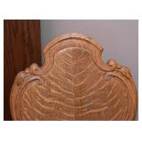 Antique Tiger Oak Rocking Chair