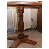 Beautiful Solid Wood Pedestal Dining Table