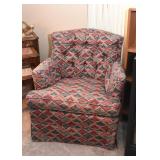 Tufted / Upholstered Armchairs (there are 2 of these)
